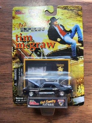 Racing Champions Hot Country Steel Tim McGraw 1969 Camaro Issue #7 1998 New!