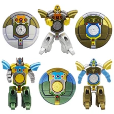 Transformable Fidget Spinners - 6PCS Deformable Robot Toys for Kids Parties