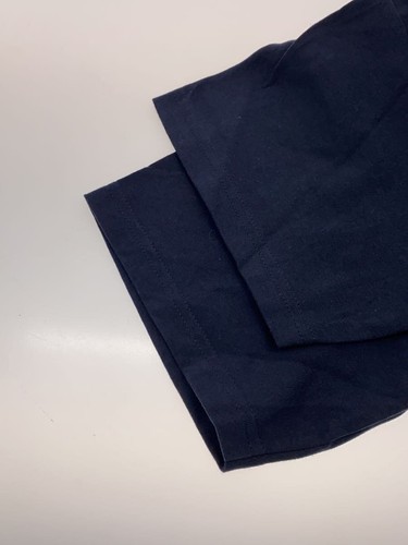 T-shirt Supreme cotone tinta unita navy M - Foto 4 di 4