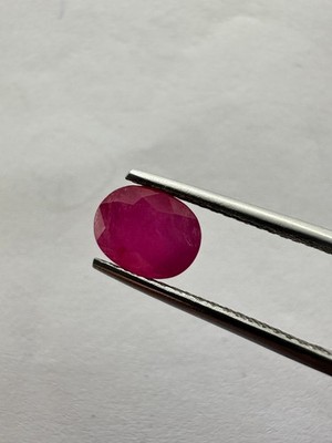 2.78ct Natural Ruby | 9.2 x 7.2mm Oval Cut | Mozambique Origin | Heated Only |