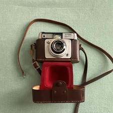 Ilford Sportsman Film Camera with Brown Leather Case Strap