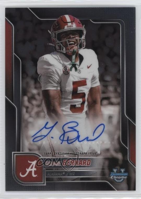 2025 Bowman U Chrome Chrome Prospect Auto Germie Bernard #BCA-GB Auto 0e6p