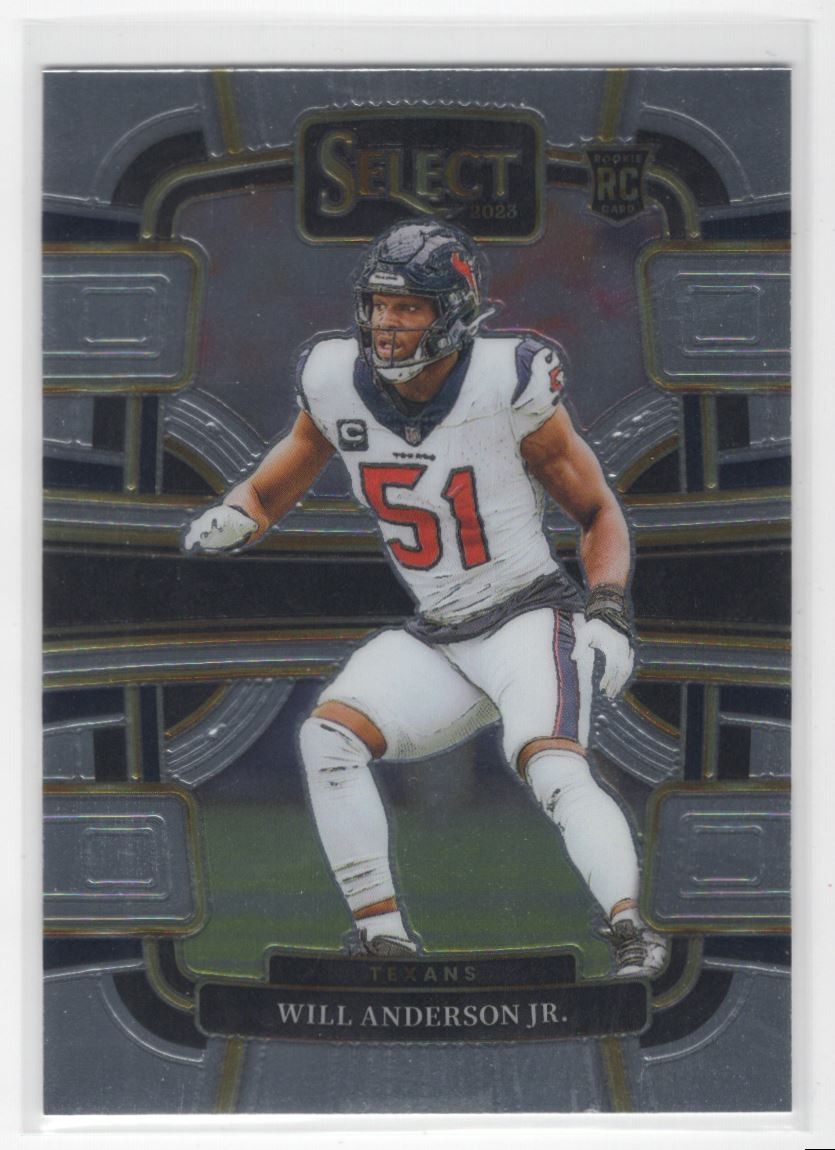#40 Will Anderson Jr. 2023 Panini Select RC Houston Texans
