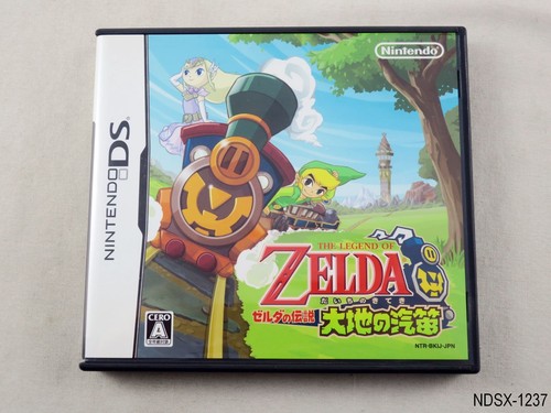 Zelda no Densetsu Daichi no Kiteki JAPAN Nintendo DS Import Spirit Tracks JP