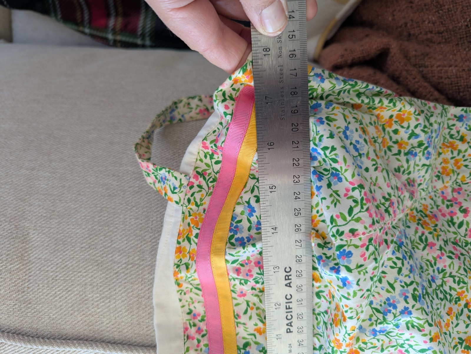 Vintage NWT Gabar Playsuit, 1960's, Flower Power Print! Groovy! Vtg Size 18, M