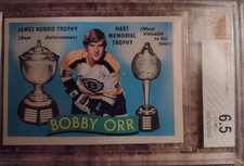 1971-72 O-Pee-Chee OPC Bobby Orr #245 BVG 6.5 Norris And Hart Trophy EXMT+