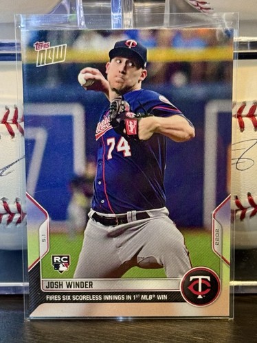 2022 Topps Now 116 Josh Winder
