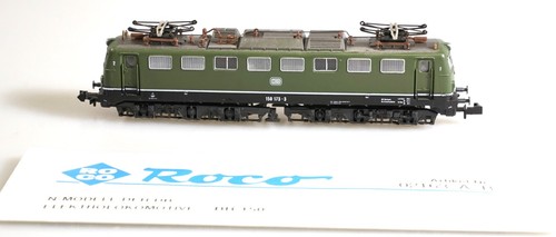 (9863) TOP Roco N 02163A Elektrolok E-Lok grün BR 150 173-3 DB  in OVP | Condition: Gebraucht