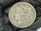 1890-CC Morgan Silver Dollar Fine Condition