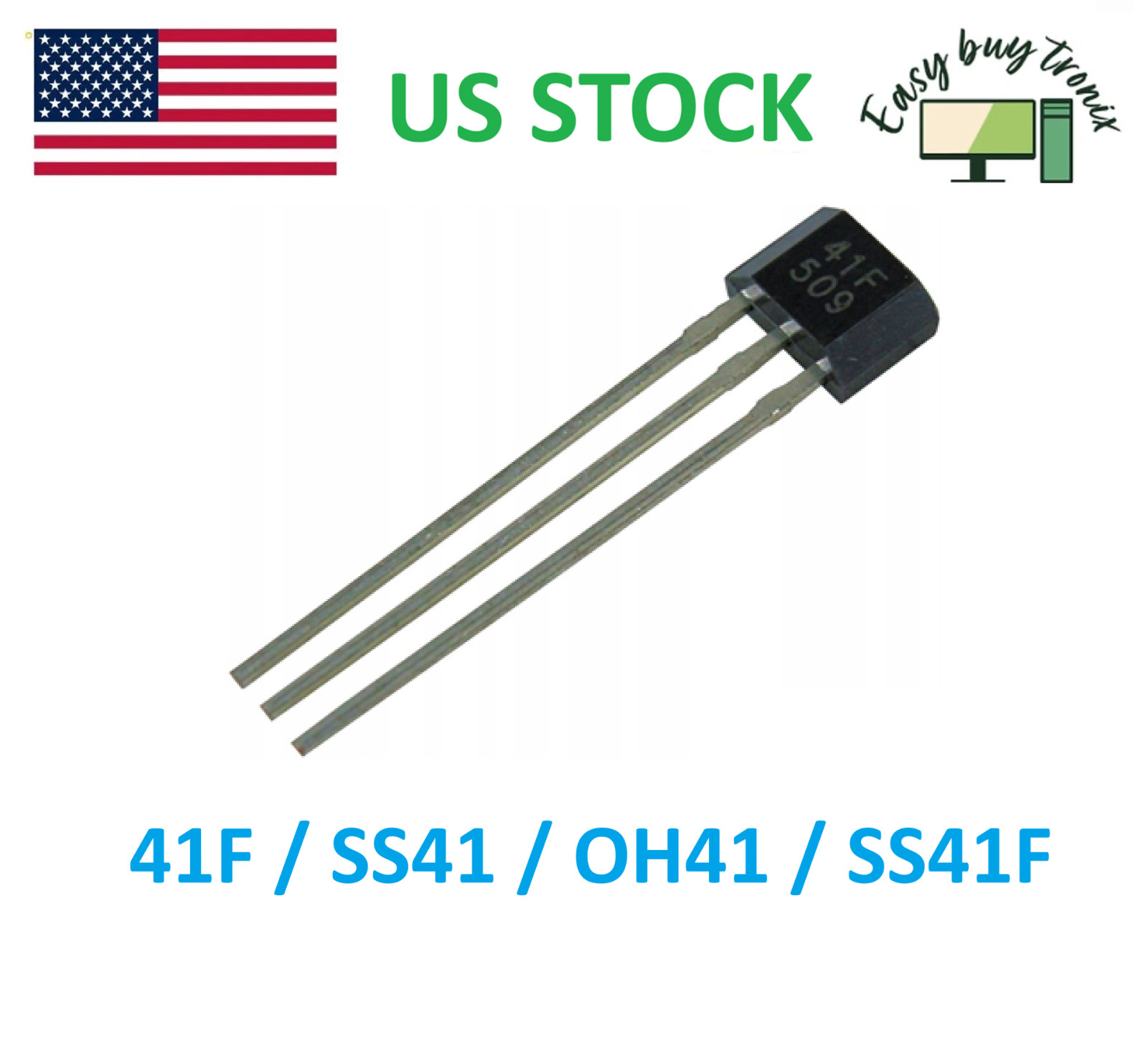 20pcs SS41F SS41 41F OH41 Honeywell Hall Effect Sensors Fast USA Shipping