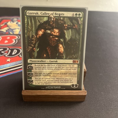 1x Garruk, Caller of Beasts Heavy Play MTG Magic - Kid Icarus -