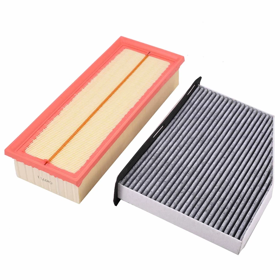 Air Cabin Filters (2 Total) Kit For Volkswagen Jetta Passat Tiguan Beetle CC GTI Foto 4 de 4