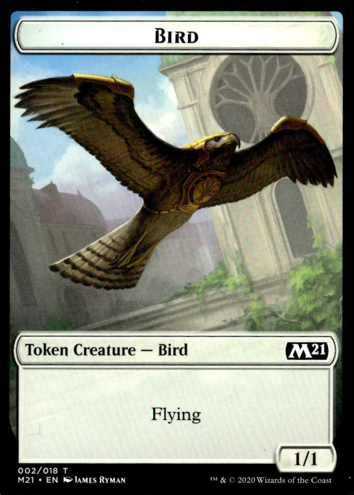 2020 Core Set 2021 Tokens Bird Token/Common #2