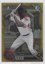 2016 Bowman Draft Chrome Picks Gold Refractor 49/50 Anfernee Grier #BDC-11 6tw