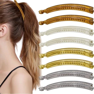 8 PCS Small Banana Clips Hair for Thin Fine Hair Matte Banana Hair Clips for ... - Picture 1 of 7