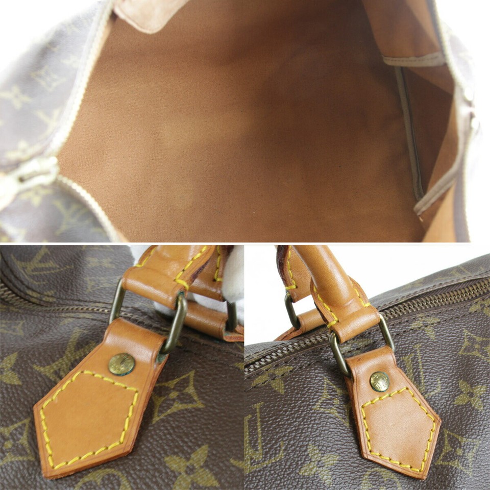 Louis Vuitton Used Speedy 40 M41522 Handbag Monogram Canvas r29_1102 eBay