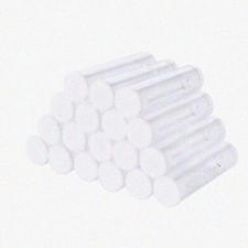 ClearBead Tubes: 100-Piece Mini Storage Set for Beads  Crafts - 2.16x0.59