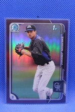 2015 Bowman Chrome Prospects Purple Refractor /250 Emerson Jimenez #BCP12 SP RC