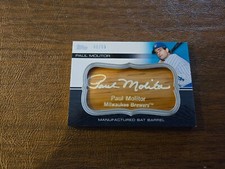 2010 Topps Update MMB-137 Molitor Manufactured Bat Barrel 48/99