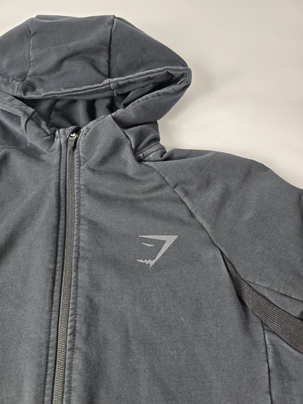 gymshark sweatshirt zip up active wear sport hoodie