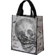 Daily/Market Tote Trick Or Treat Halloween Skeleton Lunch/Bag/Gift/Grocery/Purse