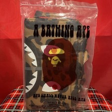 New Bape Shark ABC Camouflage Tote Bag Woodland Green Cushion Bag