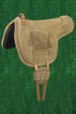 New English Synthetic Suede All Colours Bareback saddle Pad Size 15 To 16 inch