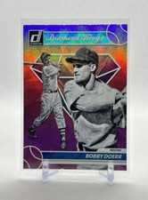 Bobby Doerr 2023 Donruss Diamond Kings #14 Holo Pink Arizona Boston Red Sox HoF