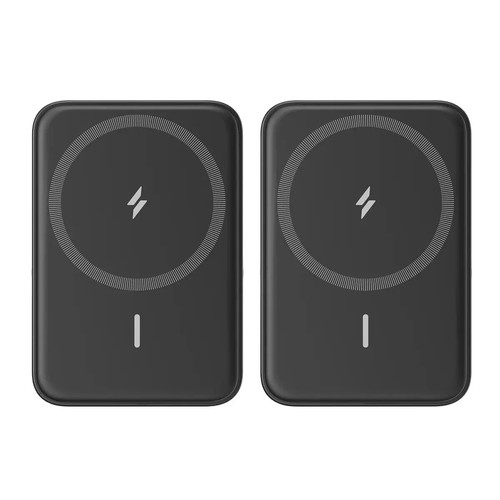 2 Pack Anker MagGo Magnetic Wireless Charging 5,000 mAh Power Bank - Picture 2 of 4