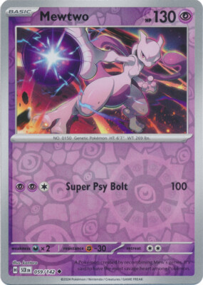Mewtwo 059/142 Sv07: Stellar Crown for sale | eBay