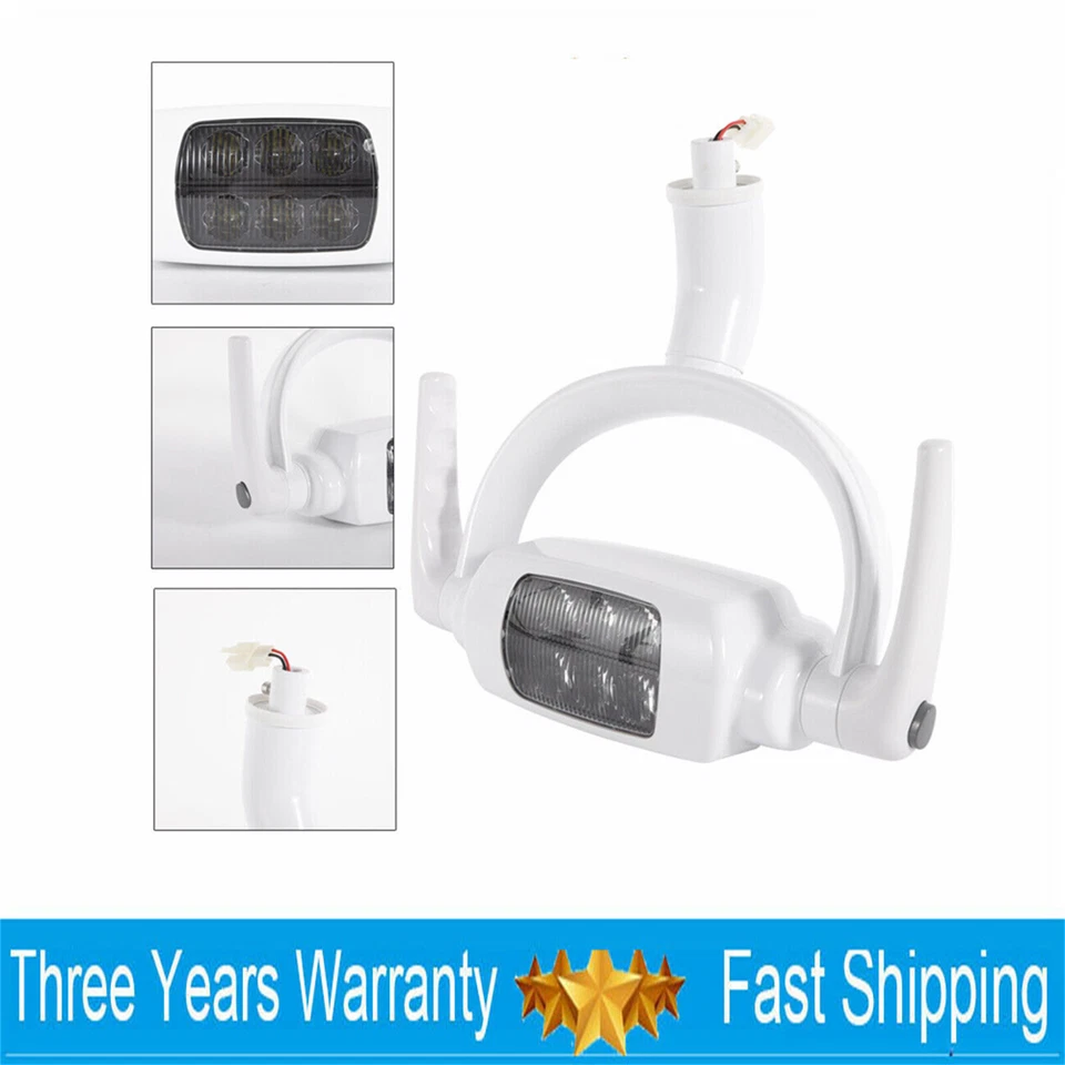 6-светодиодная стоматологическая рабочая лампа для зубов индукционный свет для полости рта стоматологический блок стул инструмент - Изображение 2 из 4