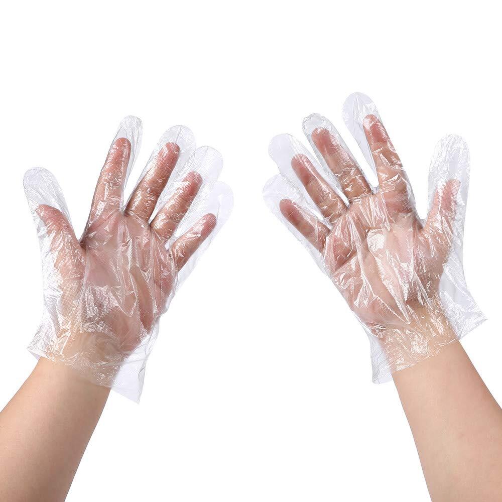 Disposable Plastic Gloves FDA Compliant Large Cleaning Food