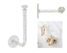 2-Pack Hair Tie  Headband Organizer Scrunchie Holder Display Jewelry Rack Set