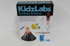 NEW Kitchen Science Kit Educational Toy For Children W/ 6 Fun Experiments By 4M