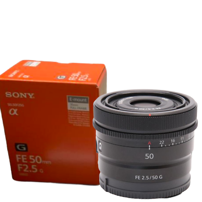 New SONY FE 50mm f/2.5 G Lens E Mount (SEL50F25G) | eBay