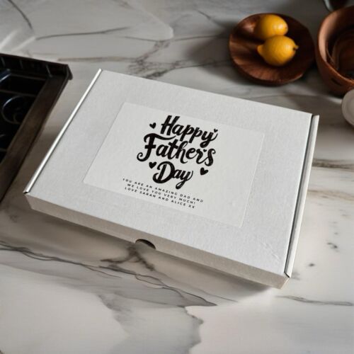 Kinder Chocolate Hamper Box Personalised Gift Birthdays Father's Day Easter Etc - Picture 11 of 14