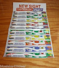 10 Soft Toothbrushes Standard Classic Flex Round Bristle New Sealed PK
