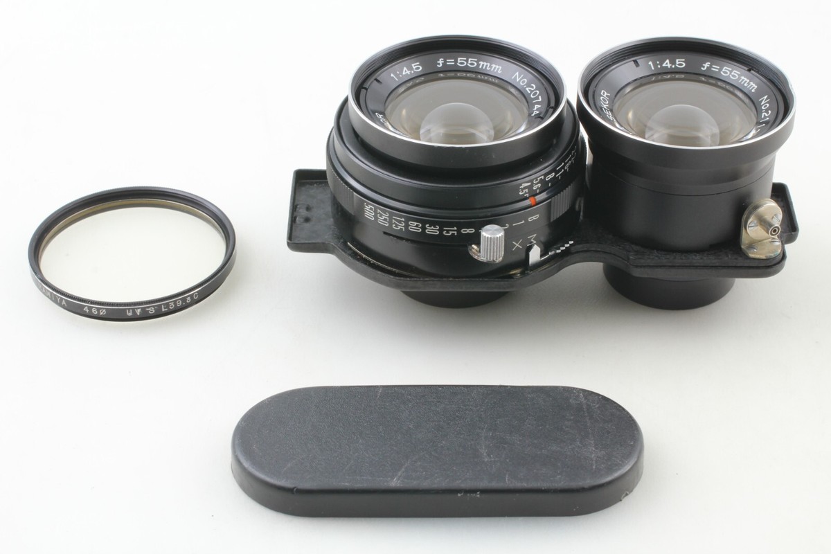 Mamiya Sekor 55mm f/4.5 TLR WIDE Lens for C330 C220 C33 C22 Mamiya Sekor 55mm f/4.5 TLR WIDE Lens for C330 C220 C33 C22
