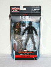 Marvel Legends Far from Home Stealth Suit Spider-Man w Molten Man BAF