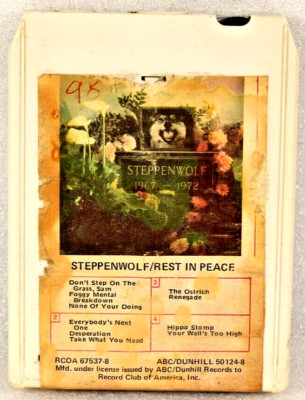 STEPPENWOLF  Rest in Peace  8 Track