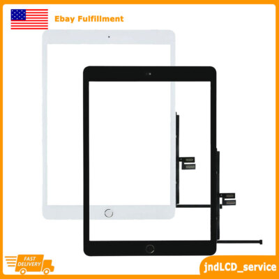 For Apple iPad 7 A2197 A2198 A2200 10.2'' Touch Screen Digitizer + Home Button