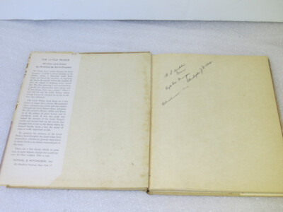 The Little Prince 1943 1st ED 6th Reynal & Hitchcock Antoine De