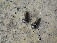 MAZDA MX5  REAR DECK PLATE SCREWS EUNOS (1989 - 2005) BOLTS - PAIR - CHROME