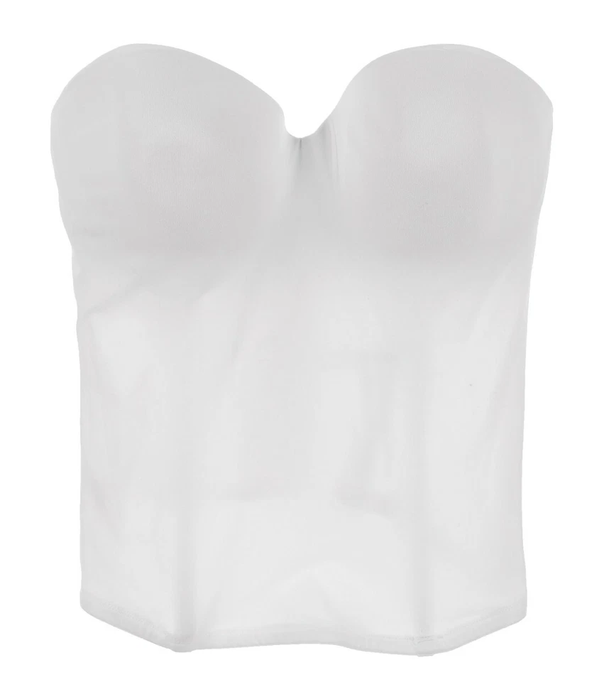 Bustier de seducción nupcial blanco para mujer LE MYSTERE talla 34DD 137353 Foto 2 de 4