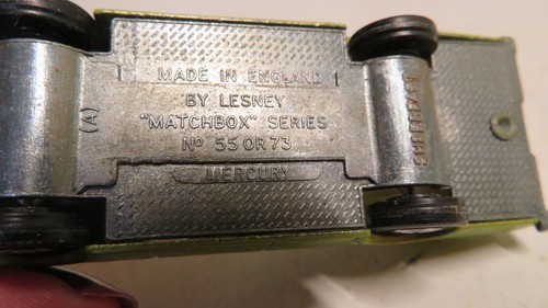 Matchbox Transitional Superfast #55 or #73 Mercury Commuter Station Wagon Car - Picture 13 of 16