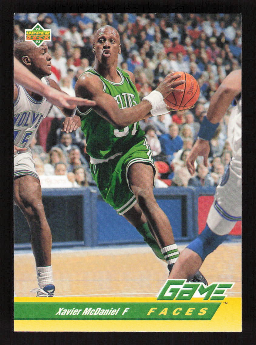 1992-93 Upper Deck #490 Xavier McDaniel Boston Celtics