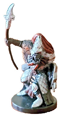 Cleric of Gruumsh - Harbinger # 59 R - D&D Miniatures - No stat card.