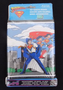 Vintage - Superman - Self-Adhesive Wallpaper Border - DC Comics - Imperial - NEW | eBay