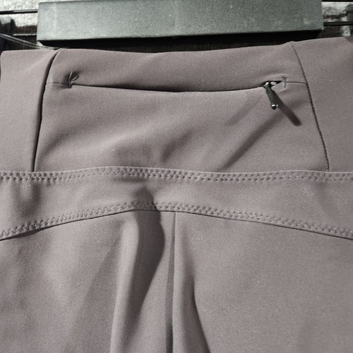 Athleta Stellar Tight Pants Womens XXS Brown Skinny Stretch Zip Pockets - Picture 4 of 12