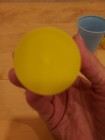 VINTAGE YELLOW & BLUE 50'S GERBER DRINKING CUP WITH NURSERY RHYMES — photo 9